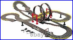 Mercedes Benz Electric Speed Racing Cars Set Loops 37 FT Tracks Turnover Twists