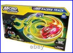 Micro Chargers Light Racers Track Glow in the Dark (2 SETS IN 1)