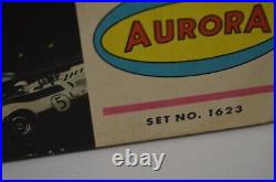 Model Motoring 3-Level HO Car Racing Track Set #1623 Aurora 1966 Complete Vtg