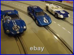 Monogram Sebring 4 Lane Track Set with 10 Slot Cars