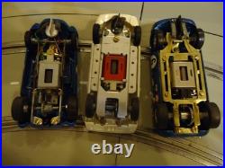 Monogram Sebring 4 Lane Track Set with 10 Slot Cars