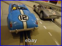 Monogram Sebring 4 Lane Track Set with 10 Slot Cars