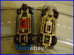 Monogram Sebring 4 Lane Track Set with 10 Slot Cars