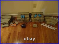 Monogram Sebring 4 Lane Track Set with 10 Slot Cars