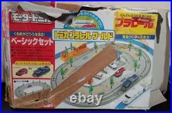 Motor Tomica Basic Set DD51 & CR-V Train Car Track Set Retro Working