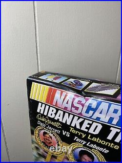 NASCAR Hibanked Tri-Oval Stock Slot Car Race Track Dale Jarrett Terry Labonte