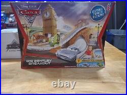 NEW Disney/Pixar Cars 2 Big Bentley Breakout Track Set Tower Escape Finn a