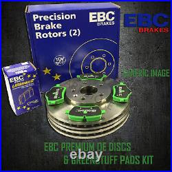 NEW EBC 272mm FRONT BRAKE DISCS AND GREENSTUFF PADS KIT OE QUALITY PD01KF1421