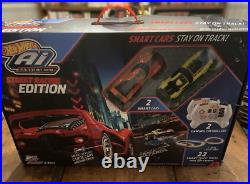 NEW Hot Wheels AI Street Racing Edition Starter Race Track Set with 2 RC Cars
