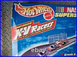 NEW UNOPENED Hot Wheels NASCAR Superspeedway Motorized X-V Racers Set 1990s