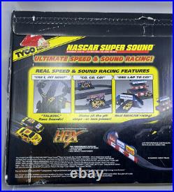 NEW Vintage 1998 TYCO NASCAR SUPER SOUND Electric Slot Car Race Track Set SEALED