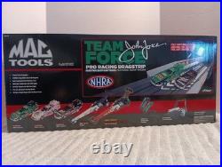 NIB Matco Tool/John Force Pro Drag Strip SlotCar Track Set CP7102 Mac Tools NHRA