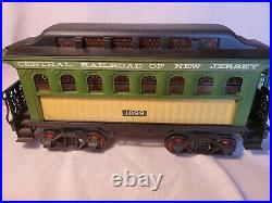 NINE CARS Jim Beam train decanter set with tracks