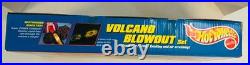 New 1997 Hot Wheels HTF Motorized Volcano Blowout Set Racing Track Unopened Box