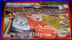 New Disney Pixar Cars Piston Cup 500 track set by Mattel Toys R Us exclusive