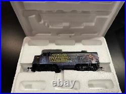 New Hawthorne Village Star Wars Train Engine Car Track Set Lot Yoda Vader Luke