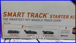 New Hot Wheels ID Smart Track Starter Set Bluetooth With3 ID Vehicles FREE SHIP