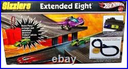 New Hot Wheels SIZZLERS EXTENDED EIGHT Race Car Set FIGURE 8
