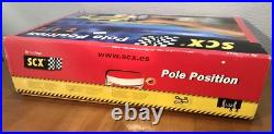 New! TecniToys SCX Pole Position RC 132 Race Track Car Set Hand Throttle Speed