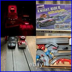 Nice Vintage Ideal Knight Rider Cutoff Challenge Race Set Ho Scale Slot Car Set Nice Vintage Ideal Knight Rider Cutoff Challenge Race Set Ho Scale Slot Car Set