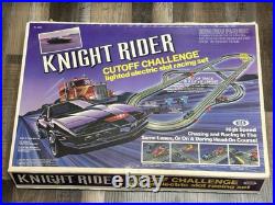 Nice Vintage Ideal Knight Rider Cutoff Challenge Race Set Ho Scale Slot Car Set Nice Vintage Ideal Knight Rider Cutoff Challenge Race Set Ho Scale Slot Car Set