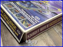 Nice Vintage Ideal Knight Rider Cutoff Challenge Race Set Ho Scale Slot Car Set Nice Vintage Ideal Knight Rider Cutoff Challenge Race Set Ho Scale Slot Car Set