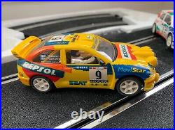 Ninco 20104 Rally Slot Car Racers Set & Track 1/32 Scale Corolla