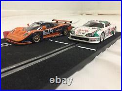 Ninco Slot Car Set Supra vs Mosler Master Track Professional includes cars