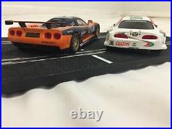 Ninco Slot Car Set Supra vs Mosler Master Track Professional includes cars