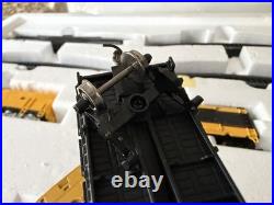 Norscot CAT Caterpillar HO Scale Train Set Die-Cast Metal Limited Edition