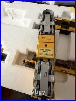 Norscot CAT Caterpillar HO Scale Train Set Die-Cast Metal Limited Edition