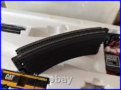 Norscot CAT Caterpillar HO Scale Train Set Die-Cast Metal Limited Edition