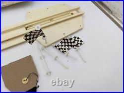 Ohio Art Drag Vans Van Nationals Race Set With 2 Vans + Track 1 Chute Box Instr