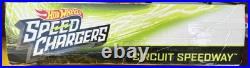 Open Box Hot Wheels Speed Chargers Circuit Speedway Track Mattel