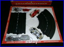 PARTS Vintage Marklin Sprint #1400 Mercedes & Ferrari Race Slot Car Track Set