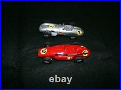 PARTS Vintage Marklin Sprint #1400 Mercedes & Ferrari Race Slot Car Track Set
