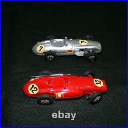 PARTS Vintage Marklin Sprint #1400 Mercedes & Ferrari Race Slot Car Track Set