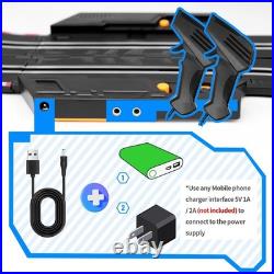 Pafolo Slot Car Race Track Set 19Ft Electric Track Led Lights And 4 Slot Cars 2