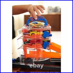 Parking Garage Set Toy Car Track Lot Model Toys Diy Play Tool Track Kids