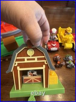 Paw Patrol Adventure Bay Mega Roll Track Set Racers Figures Cars Train Lot