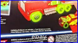 Pixar Cars Glow Racers Mack Hauler + Launch & Criss-Cross Race Track Sets 2023