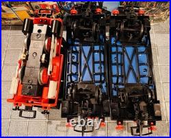 Playmobil Vintage 1984 Geobra Model 4000 Electric Train Track Set Blue Cars Rare