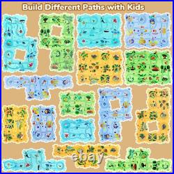 Puzzle Racer Kids Car Track Set, Kids Toys Boys 3-5, Toys for 2 3 4 5 6 Year