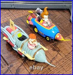 RARE 2002 Nickelodeon Jimmy Neutron Boy Genius Rocket Racing Slot Car Track Set RARE 2002 Nickelodeon Jimmy Neutron Boy Genius Rocket Racing Slot Car Track Set