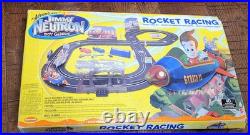 RARE 2002 Nickelodeon Jimmy Neutron Boy Genius Rocket Racing Slot Car Track Set RARE 2002 Nickelodeon Jimmy Neutron Boy Genius Rocket Racing Slot Car Track Set