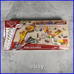 RARE Disney Pixar Cars 2015 Movie Story Sets World Play Set Race Track NEW
