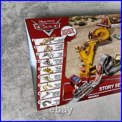 RARE Disney Pixar Cars 2015 Movie Story Sets World Play Set Race Track NEW