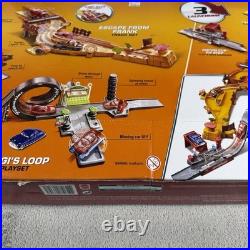 RARE Disney Pixar Cars 2015 Movie Story Sets World Play Set Race Track NEW