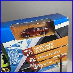 RARE Hot Wheels Sky Jump Motorized Track Set Dated 2011 #T7509 New In Sealed Box