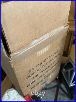 RARE Lionel Prewar 1942 Boxed No. 188 Coal Elevator Car & Track Set
